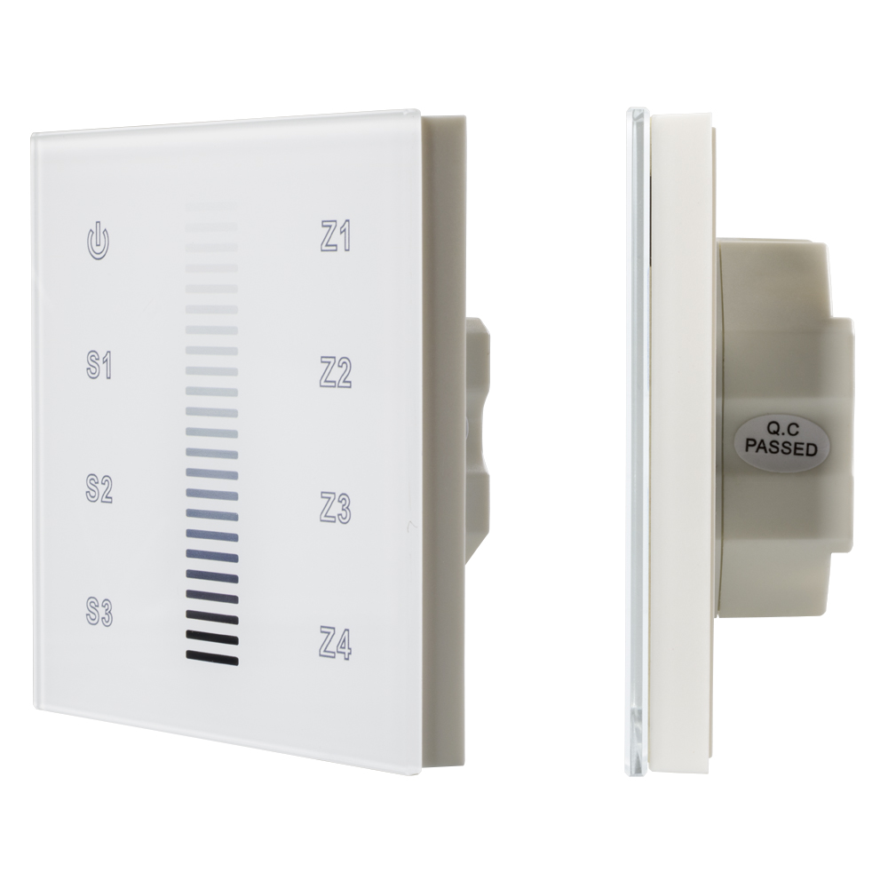 Фото товара INTELLIGENT ARLIGHT Сенсорная панель DALI-901-11-ADDR-3SC-DIM-DT6-IN White (BUS) 037190