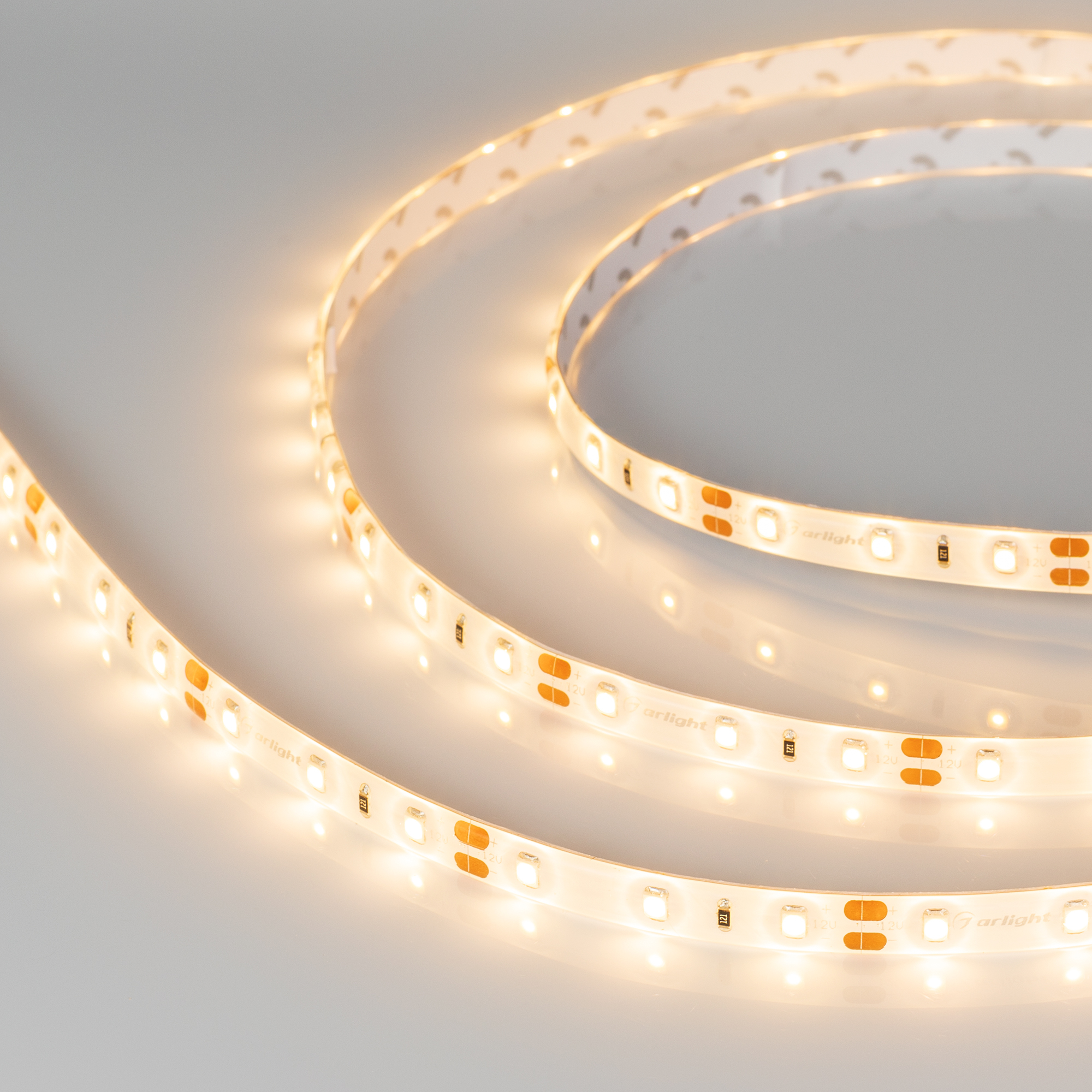 Лента герметичная RTW-SE-A60-8mm 12V Warm3000 (7.2 W/m, IP65, 2835, 5m) 020519(2)