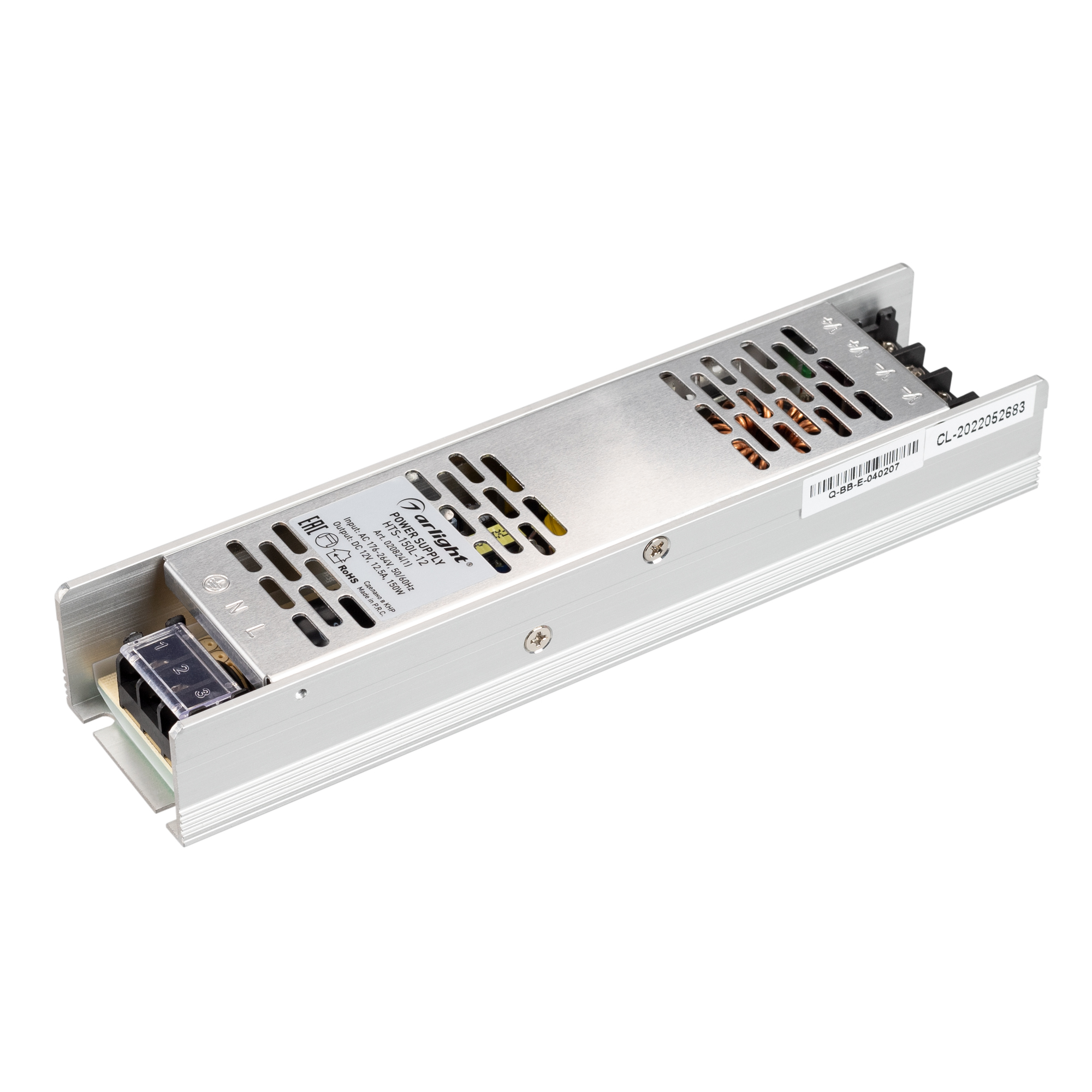 Фото товара Блок питания HTS-150L-12 (12V, 12.5A, 150W) 020824(1)