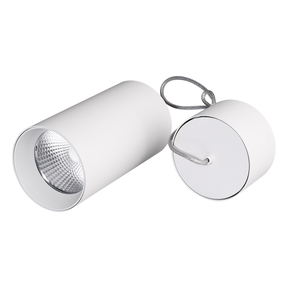 Светильник подвесной SP-POLO-R85-2-15W Day White 40deg (White, White Ring) 022948