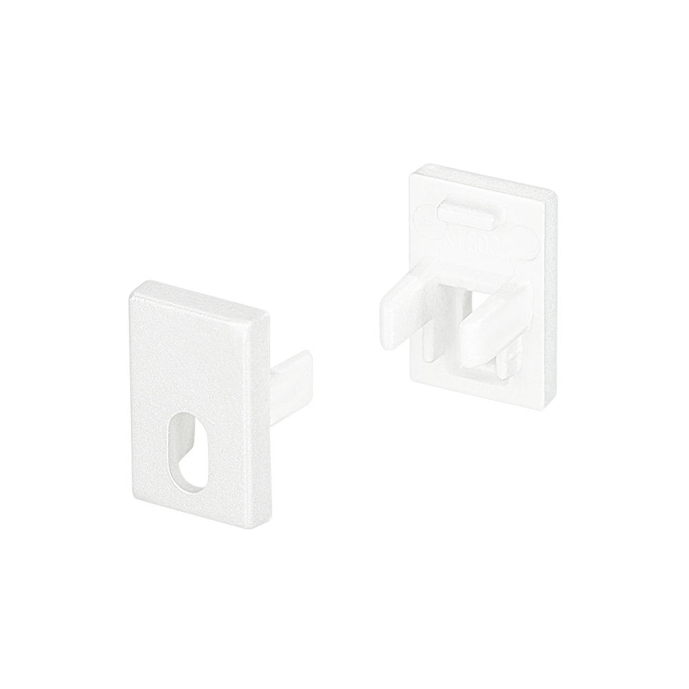 Заглушка SL-MINI-8-H12 WHITE с отверстием 037528