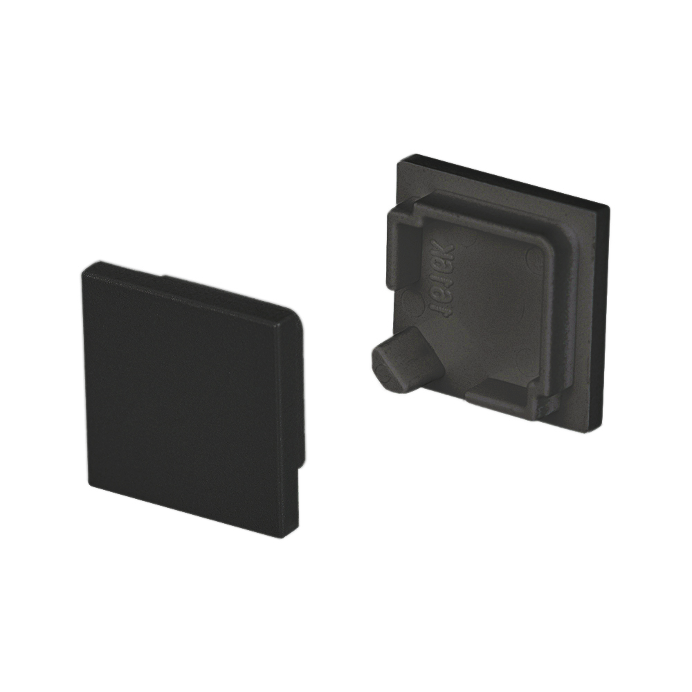 Заглушка SL-KANT-H16 SQUARE BLACK глухая 037518
