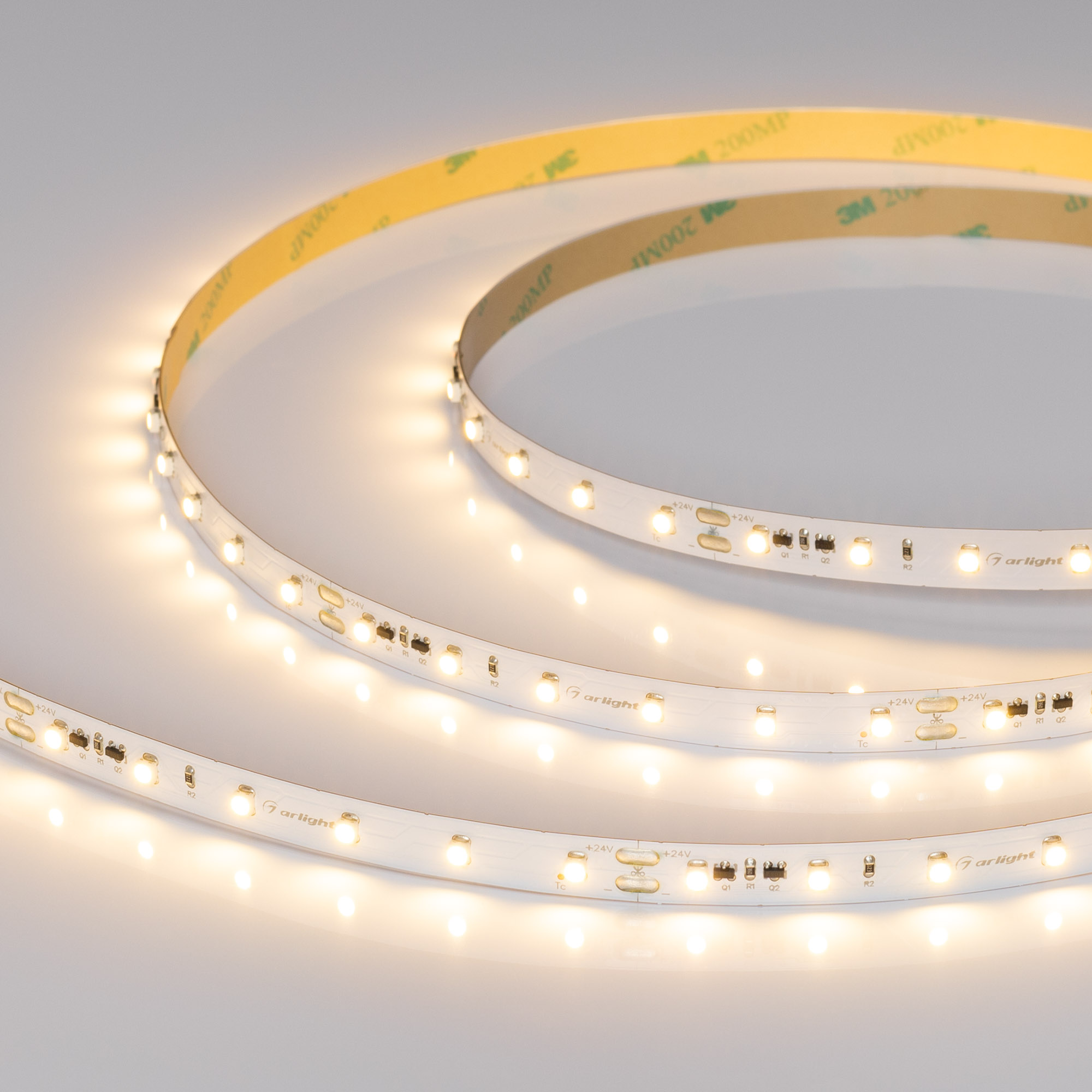 Лента IC-A60-10mm 24V Warm2700 (4.8 W/m, IP20, 3528, 20m) 025013(2)