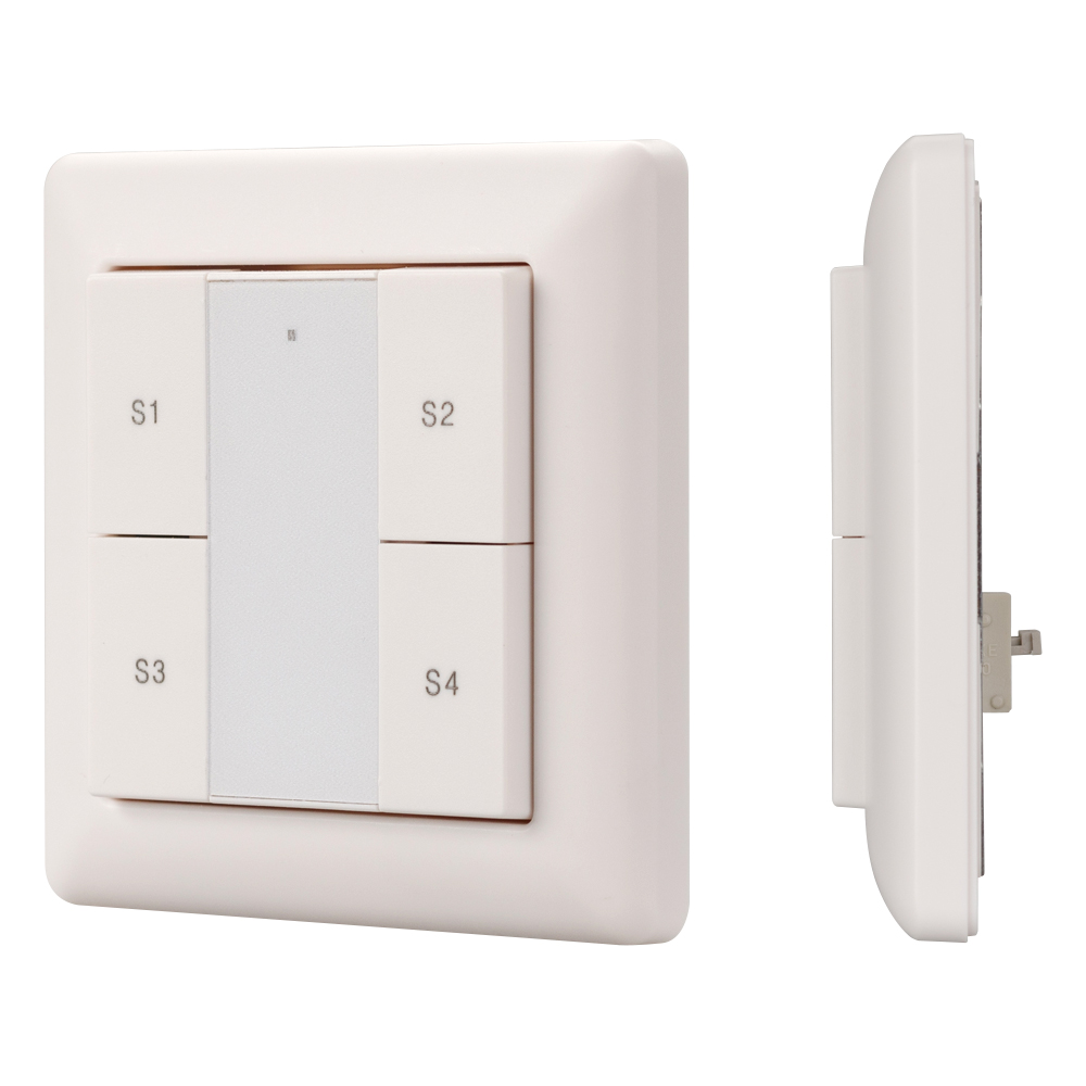 Фото товара INTELLIGENT ARLIGHT Панель DALI-223-1G-4SC-IN (BUS, только сцены) 025501