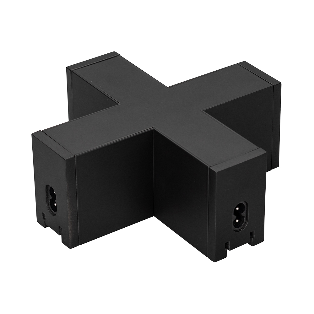 Фото товара Коннектор крестовой NEO-CLIP-38-CON-X-BK 026847