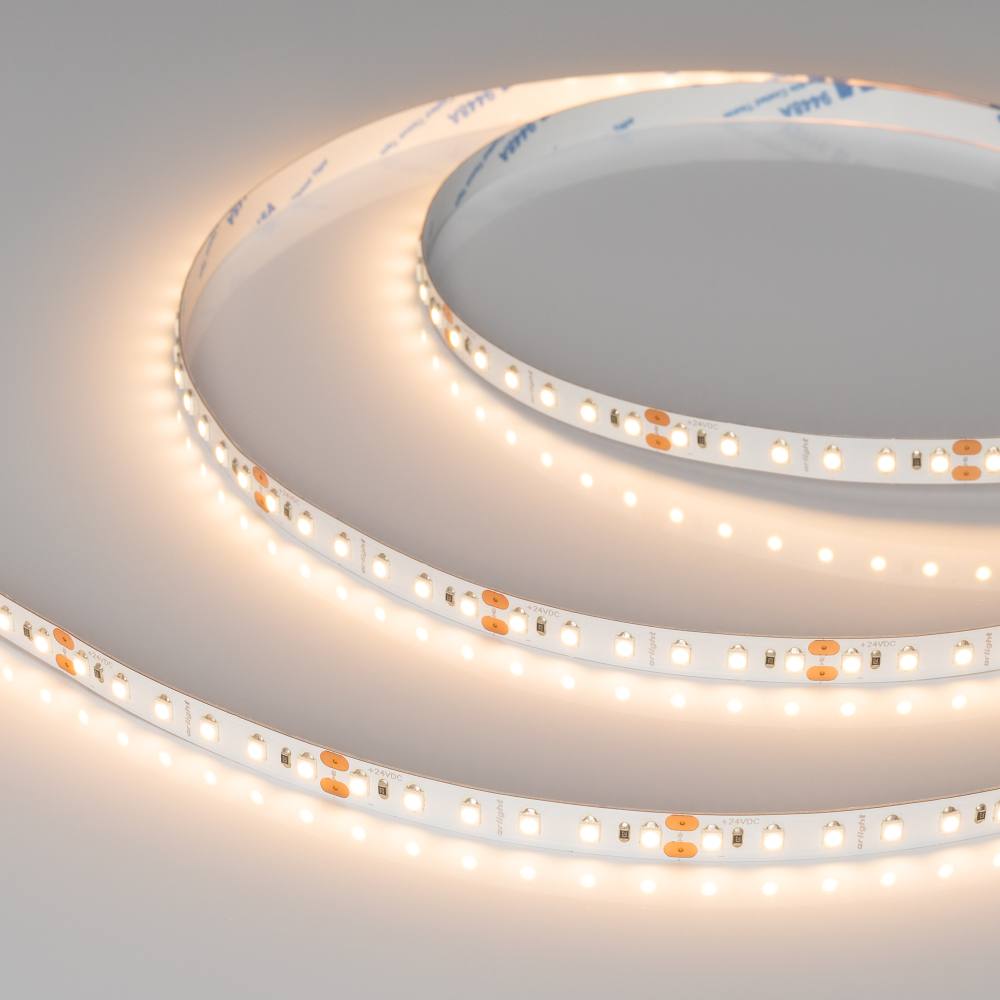 Лента NT-A120-8mm 24V Warm2700 (9.6 W/m, IP20, 3528, 5m) 033523