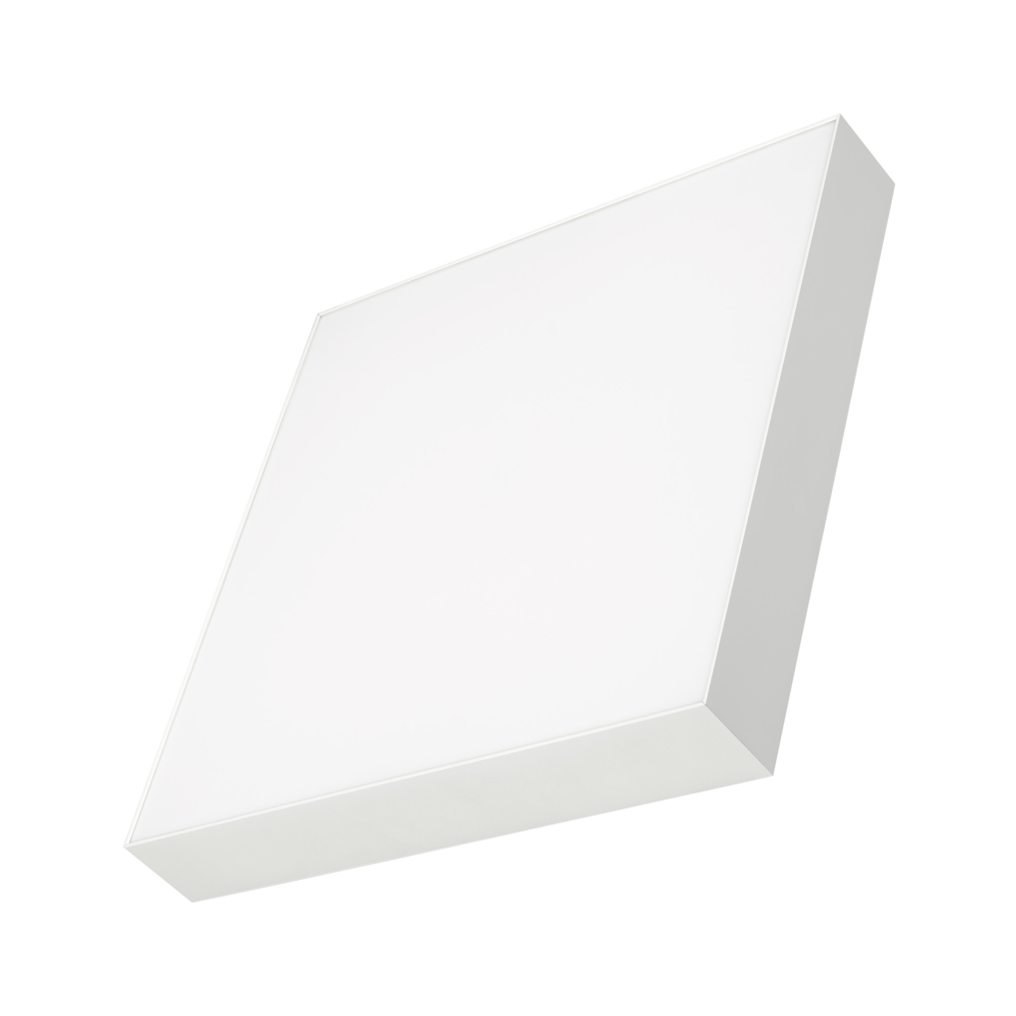 Светильник SP-QUADRO-S400x400-40W Warm3000 (WH, 120 deg, 230V) 034797