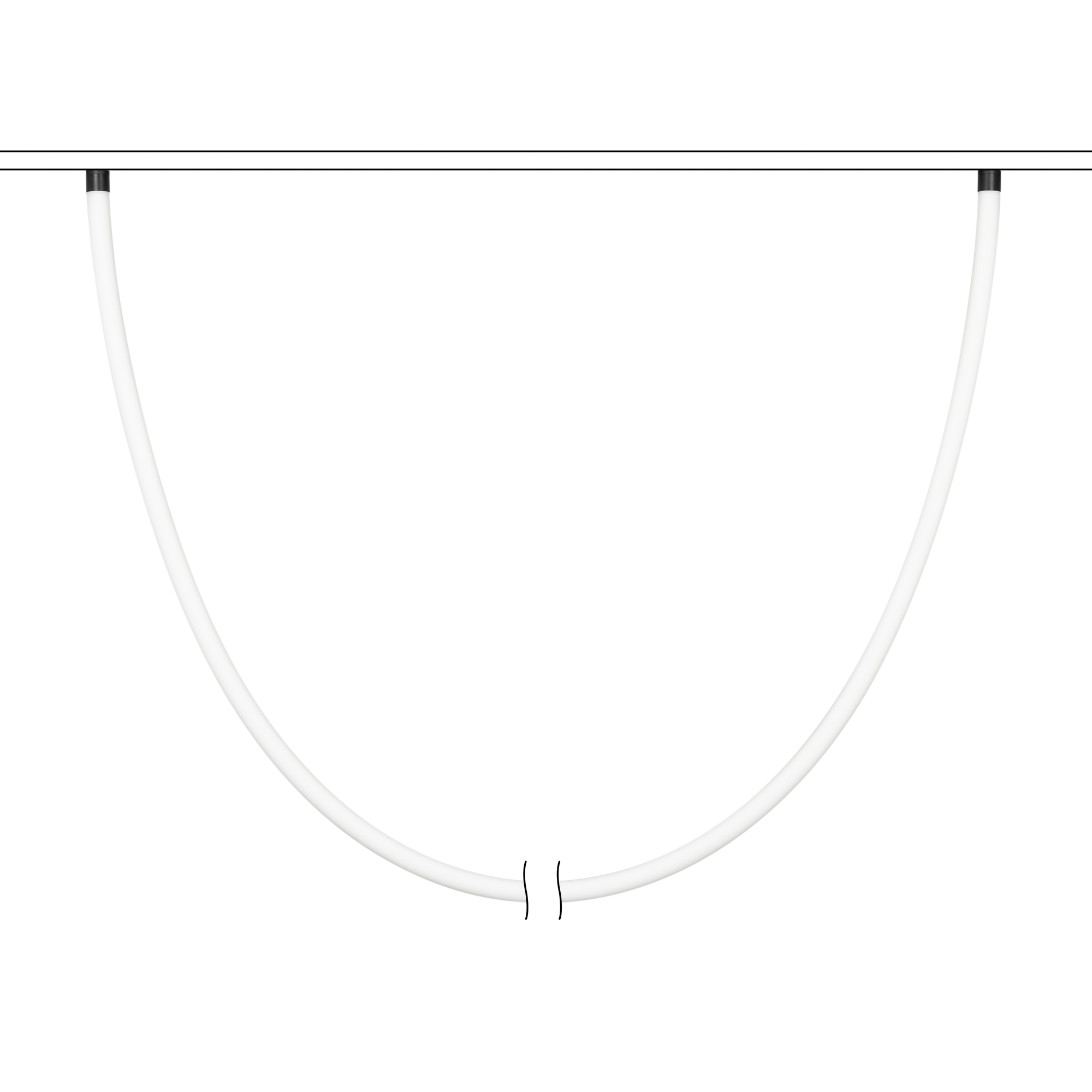 Фото товара Светильник MAG-FLEX-TUBE-ELASTIC-L5000-70W Day4000 (BK, 360 deg, 48V) 035385