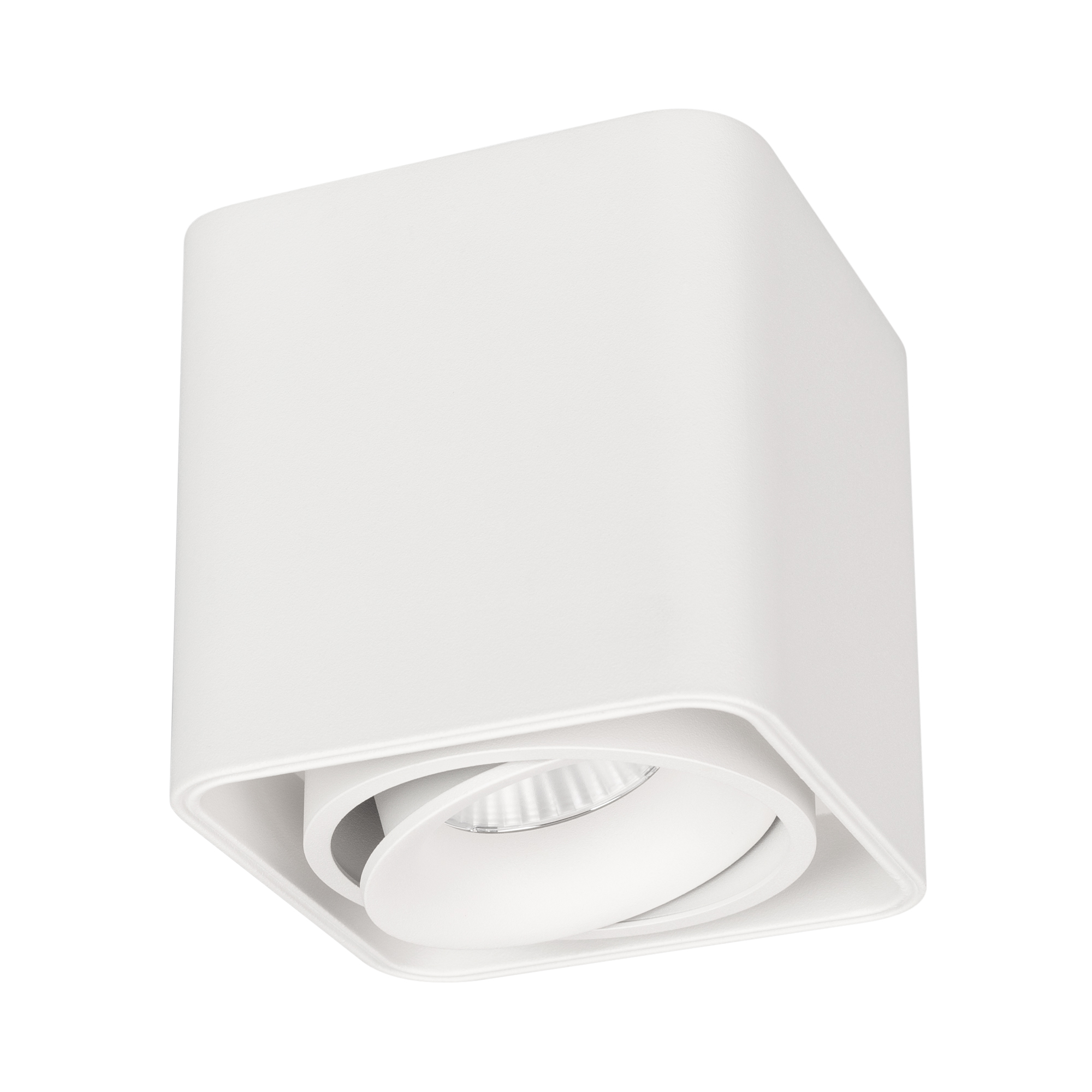 Фото товара Светильник SP-CUBUS-S100x100-8W Day4000 (WH, 45 deg, 230V) 036048