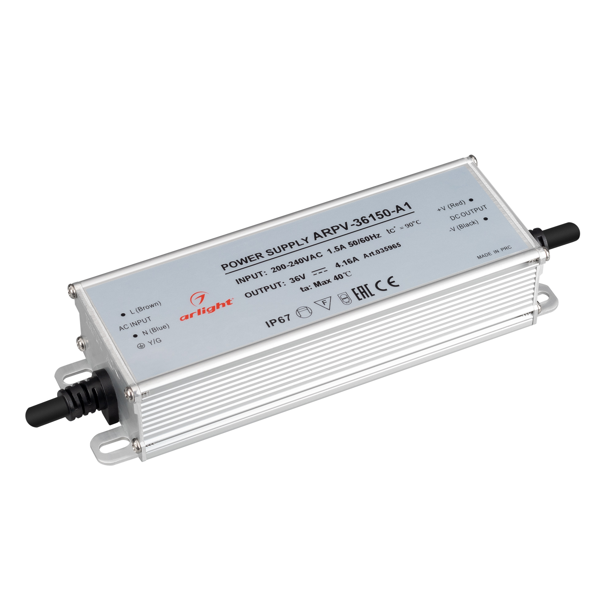 Блок питания ARPV-36150-A1 (36V, 4.16A, 150W) 035965