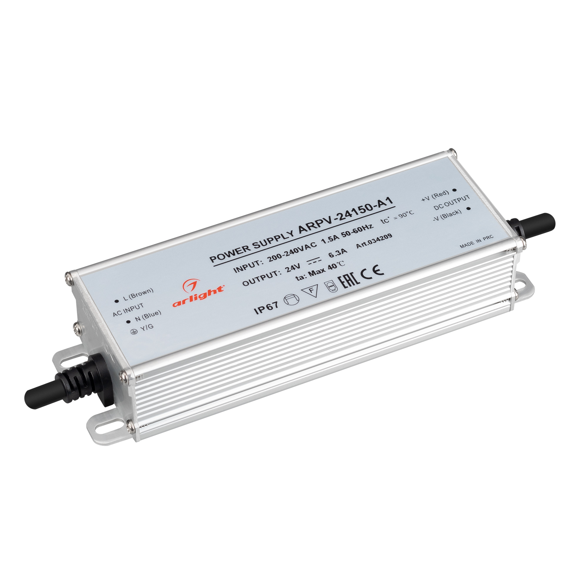Блок питания ARPV-24150-A1 (24V, 6.25A, 150W) 034209