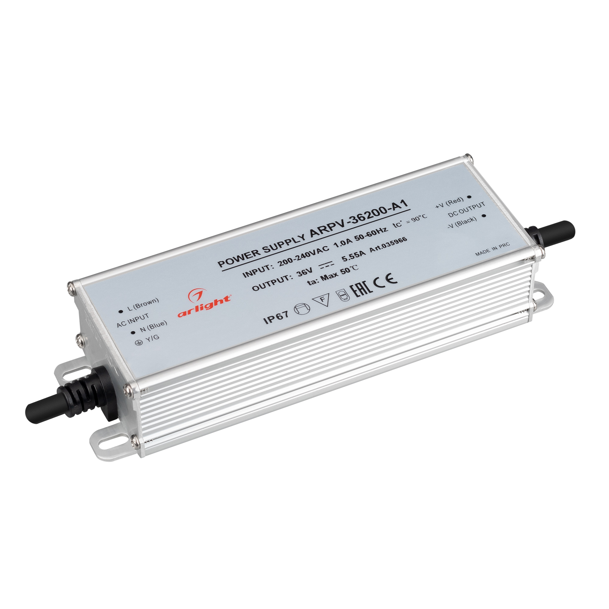 Блок питания ARPV-36200-A1 (36V, 5.55A, 200W) 035966