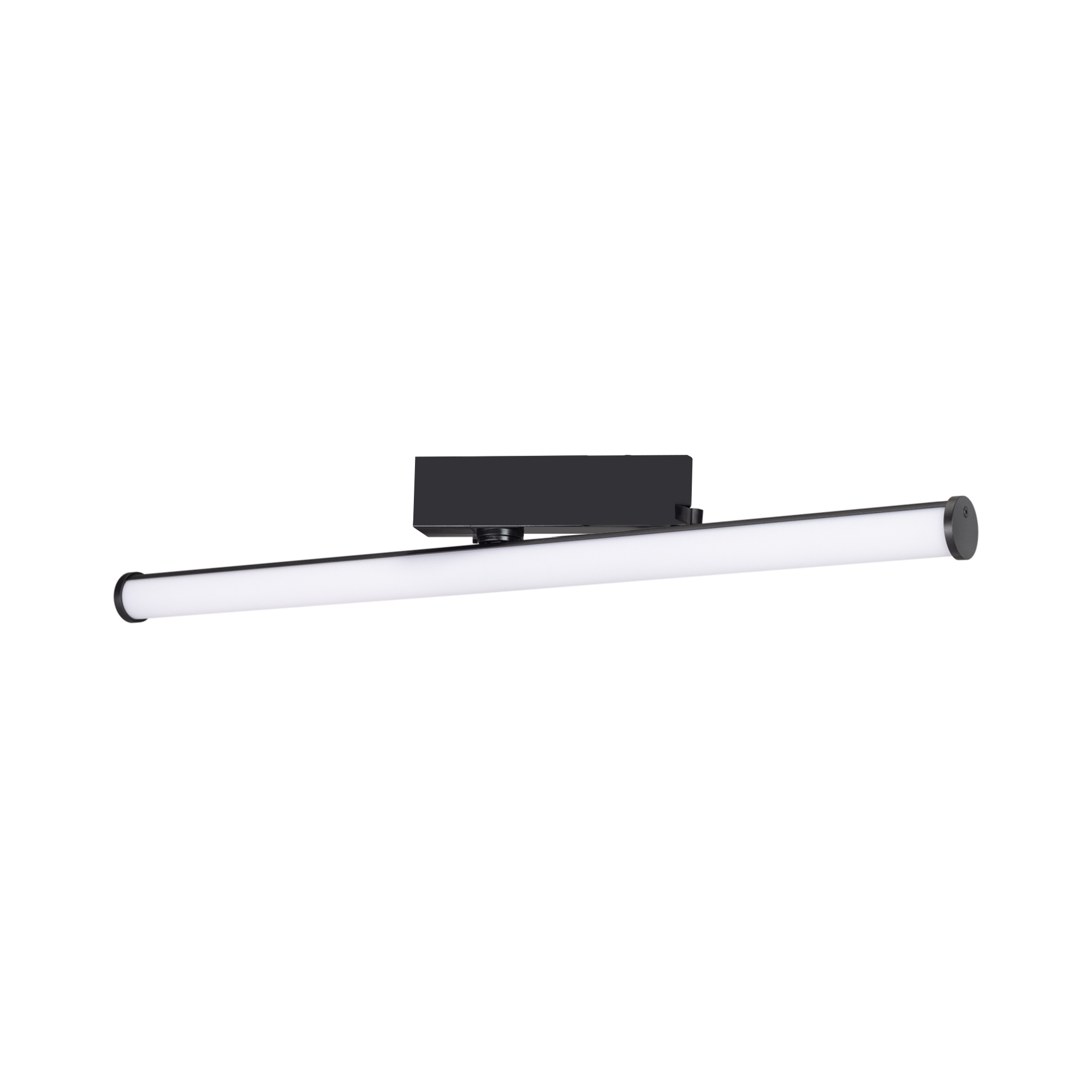 Светильник LGD-TUBE-TURN-4TR-L600-20W Day4000 (BK, 180 deg, 230V) 036297(1)