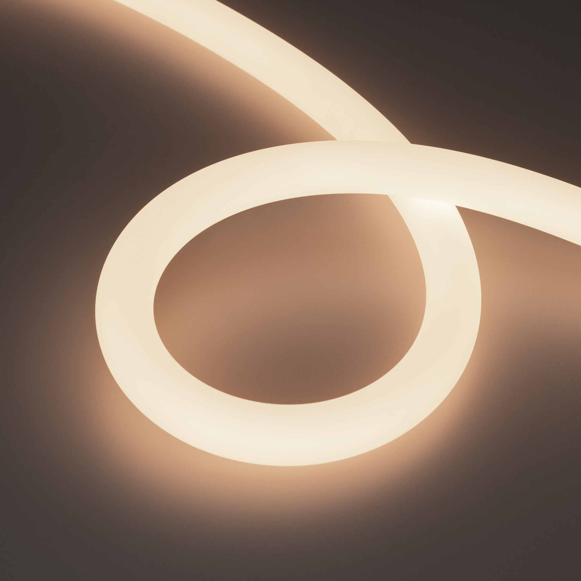 Лента герметичная MOONLIGHT-TOP-M768-D25mm 24V White-MIX 360deg (14.4 W/m, IP65, 2216, 5m, wire x1) 037565