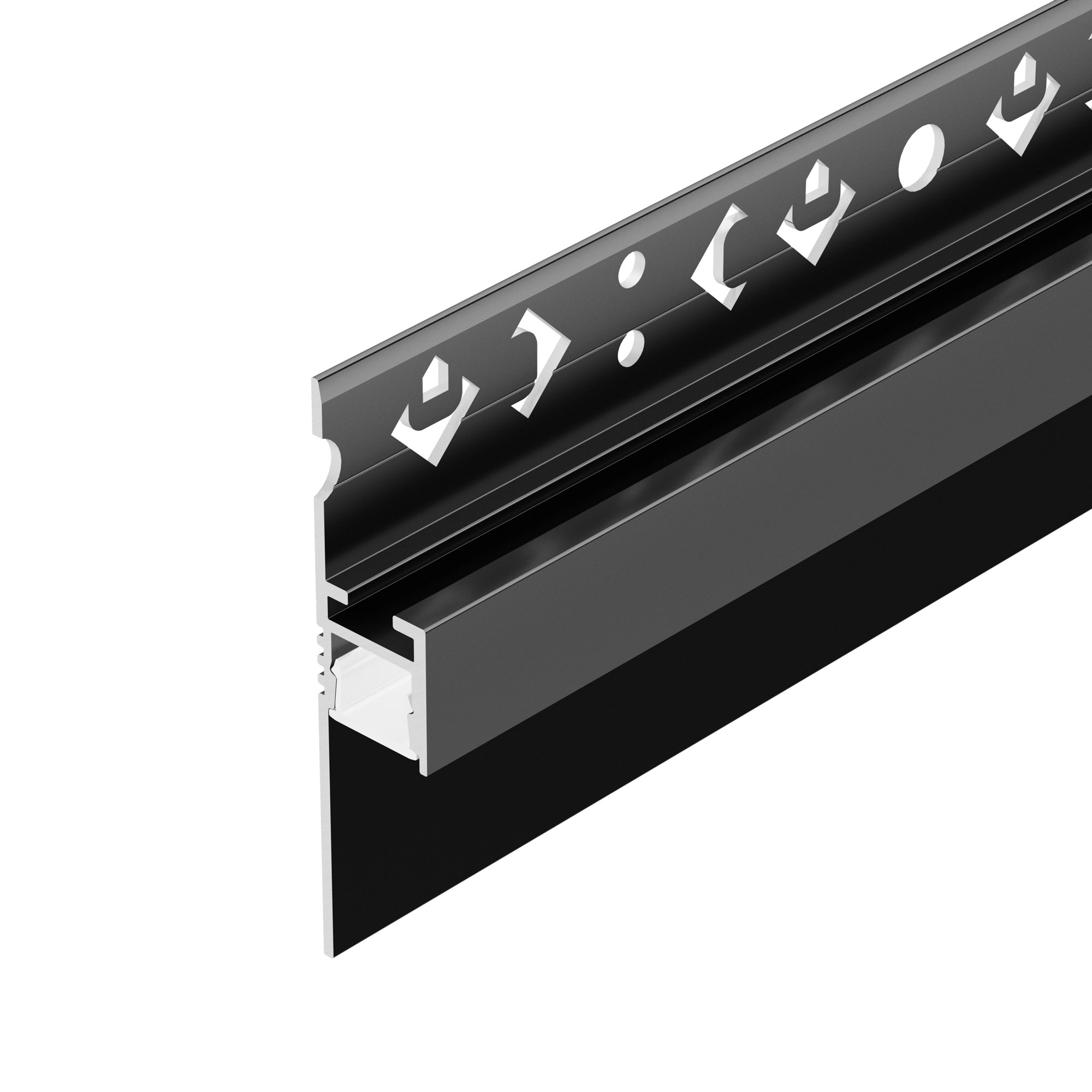 Профиль ARH-PLINTUS-FANTOM-2000 BLACK 038550