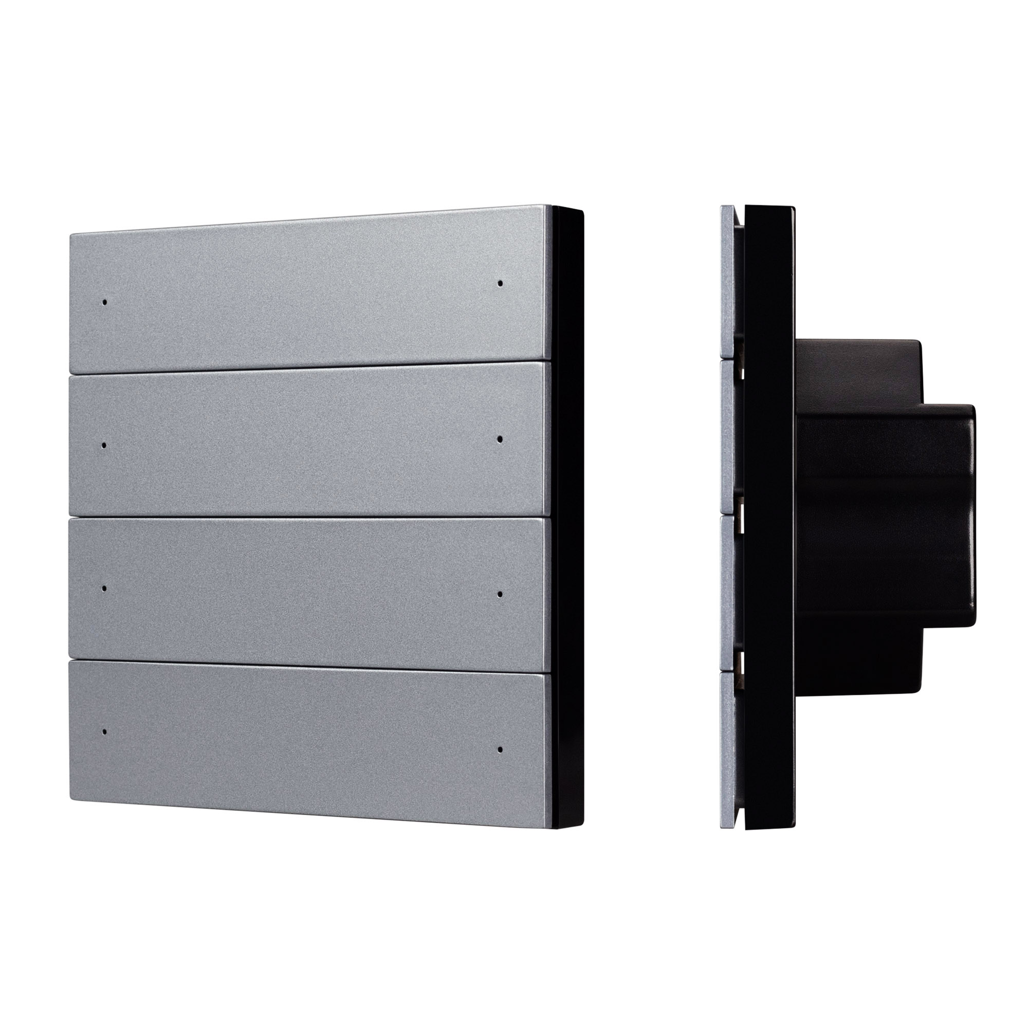 Фото товара INTELLIGENT ARLIGHT Кнопочная панель SMART-DMX512-801-22-8G-8SC-DIM-IN Grey (230V, 2.4G) 039315