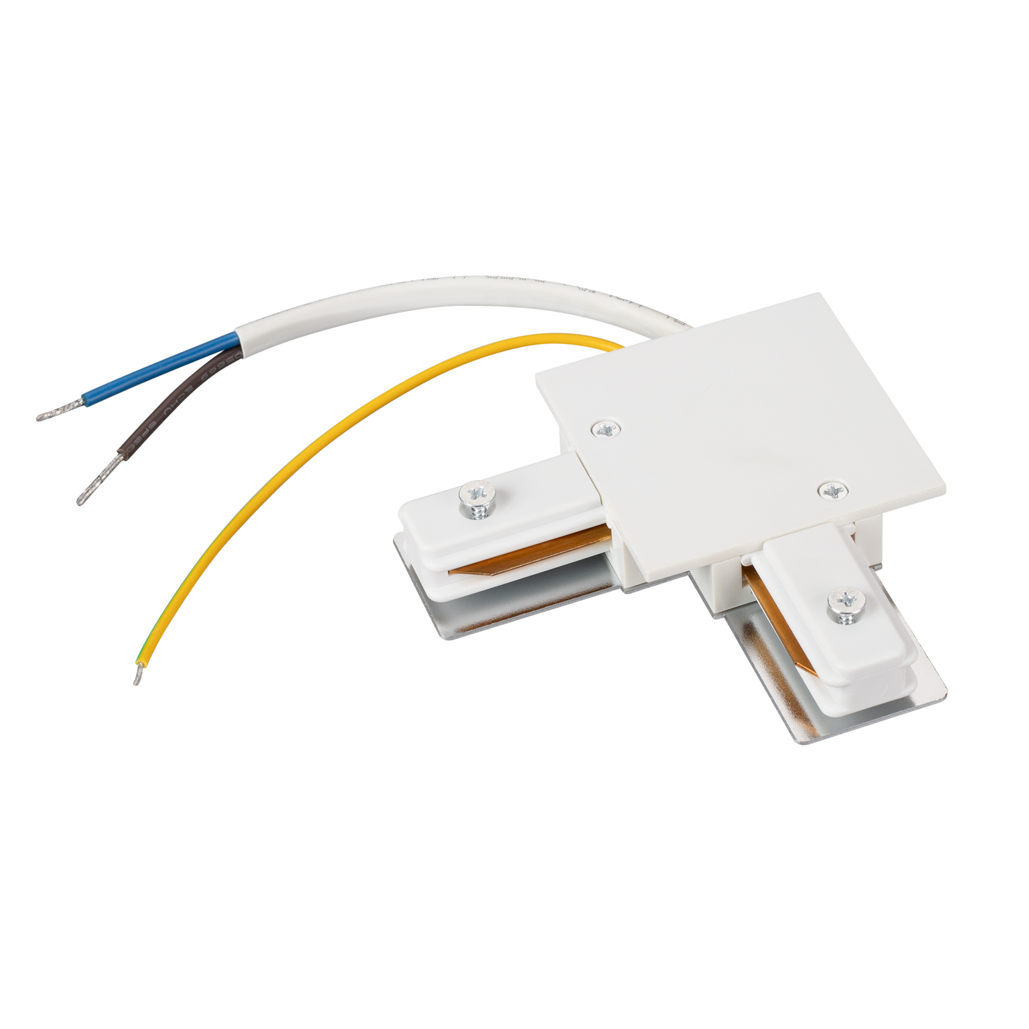 Фото товара Коннектор угловой с питанием LGD-2TR-CON-L-F-POWER-WH (C) 040227