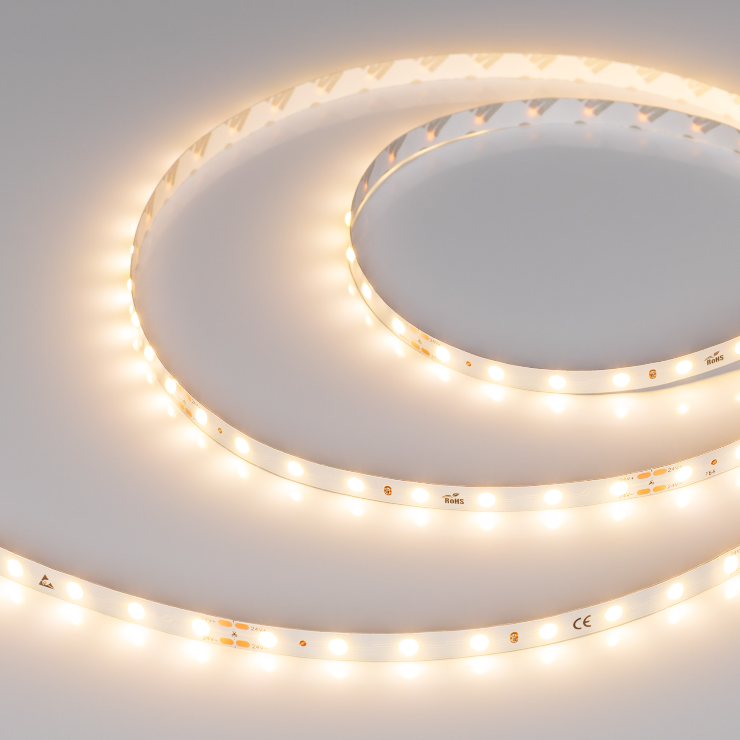 Лента DOT-X64-8mm 24V Warm3000 (5 W/m, IP20, 5m) 040233