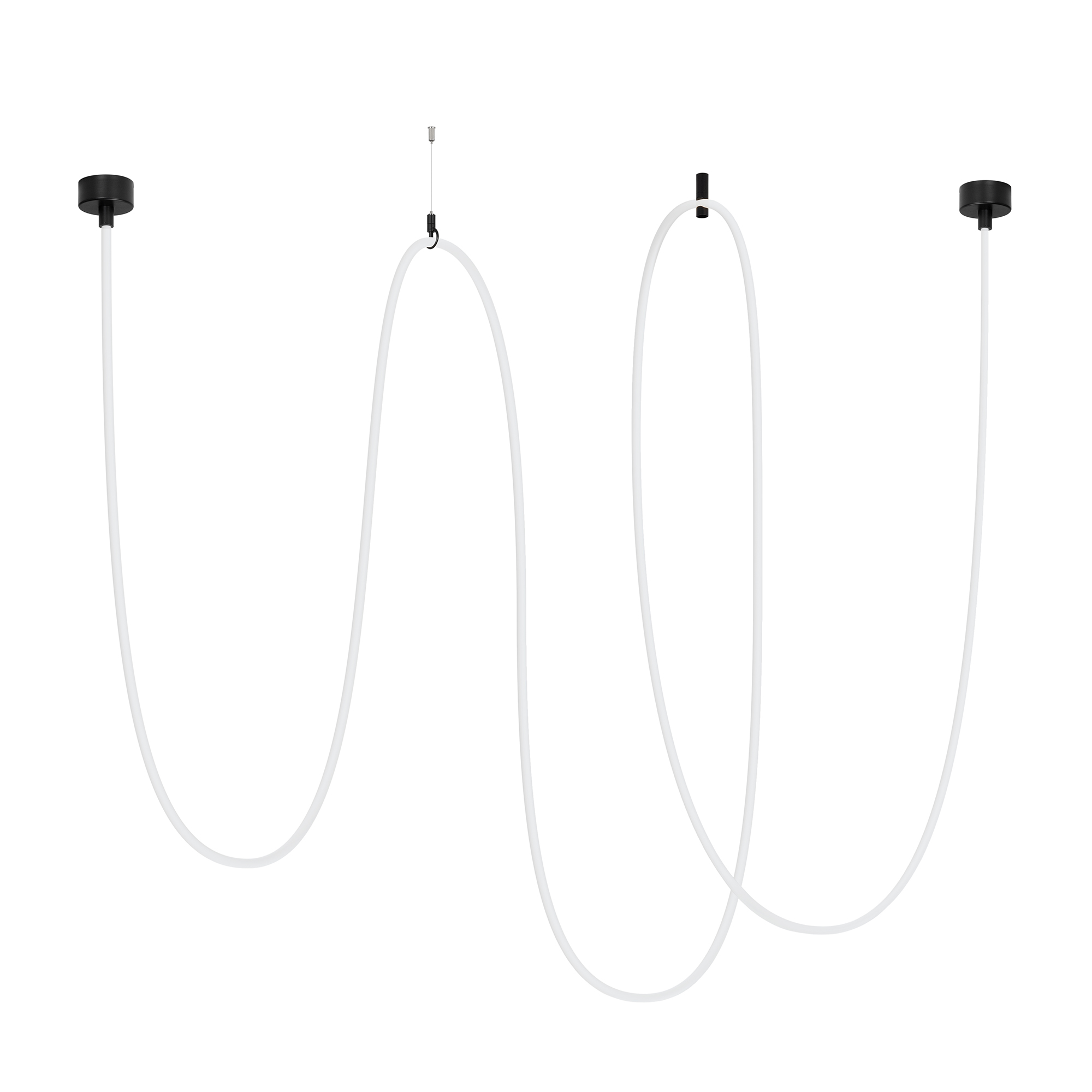 Светильник SP-TROPIC-SURFACE-R18-L10000-110W Warm3000 (BK, 360 deg, 230V) 043407