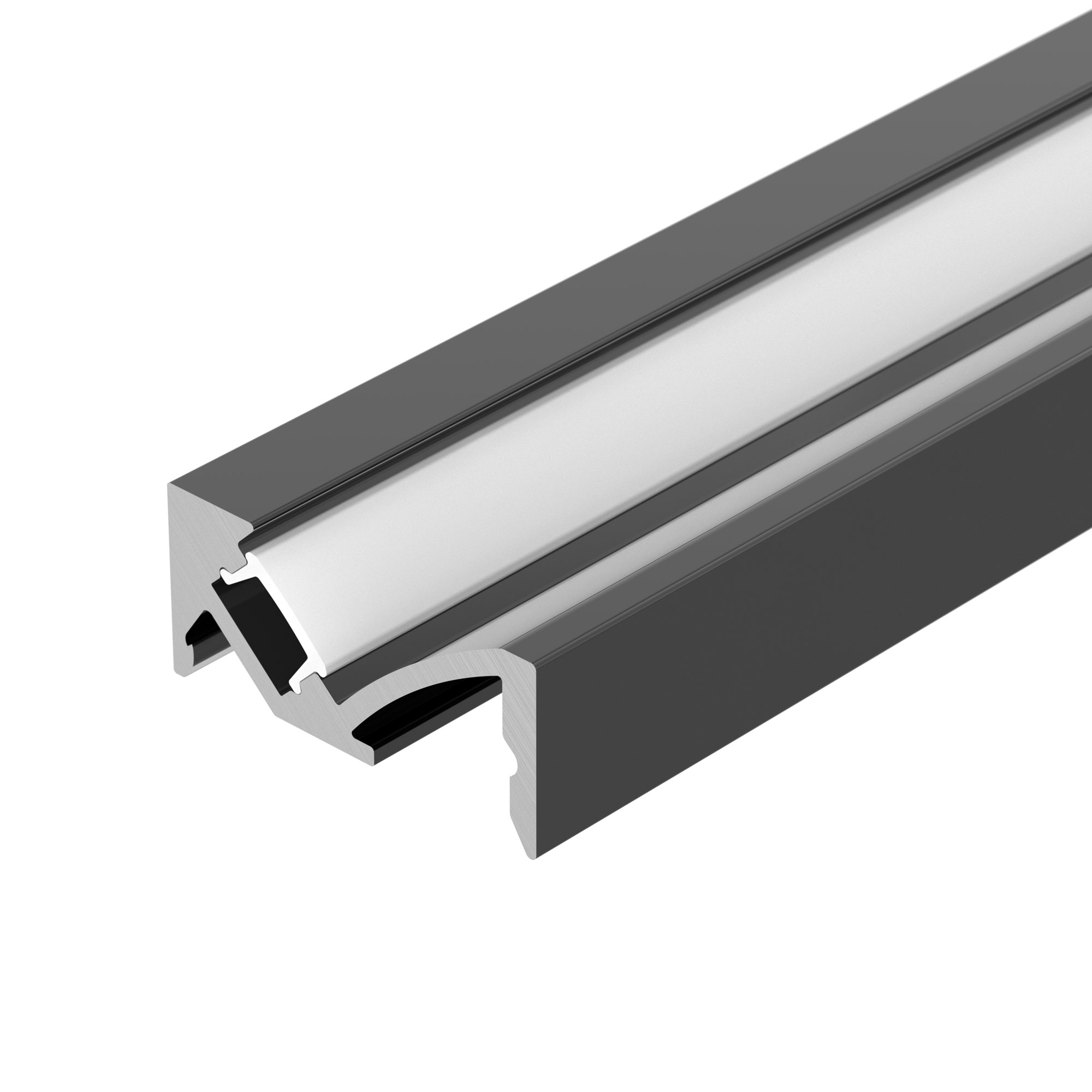 Профиль SL-BEVEL-W21-2000 ANOD BLACK 043688