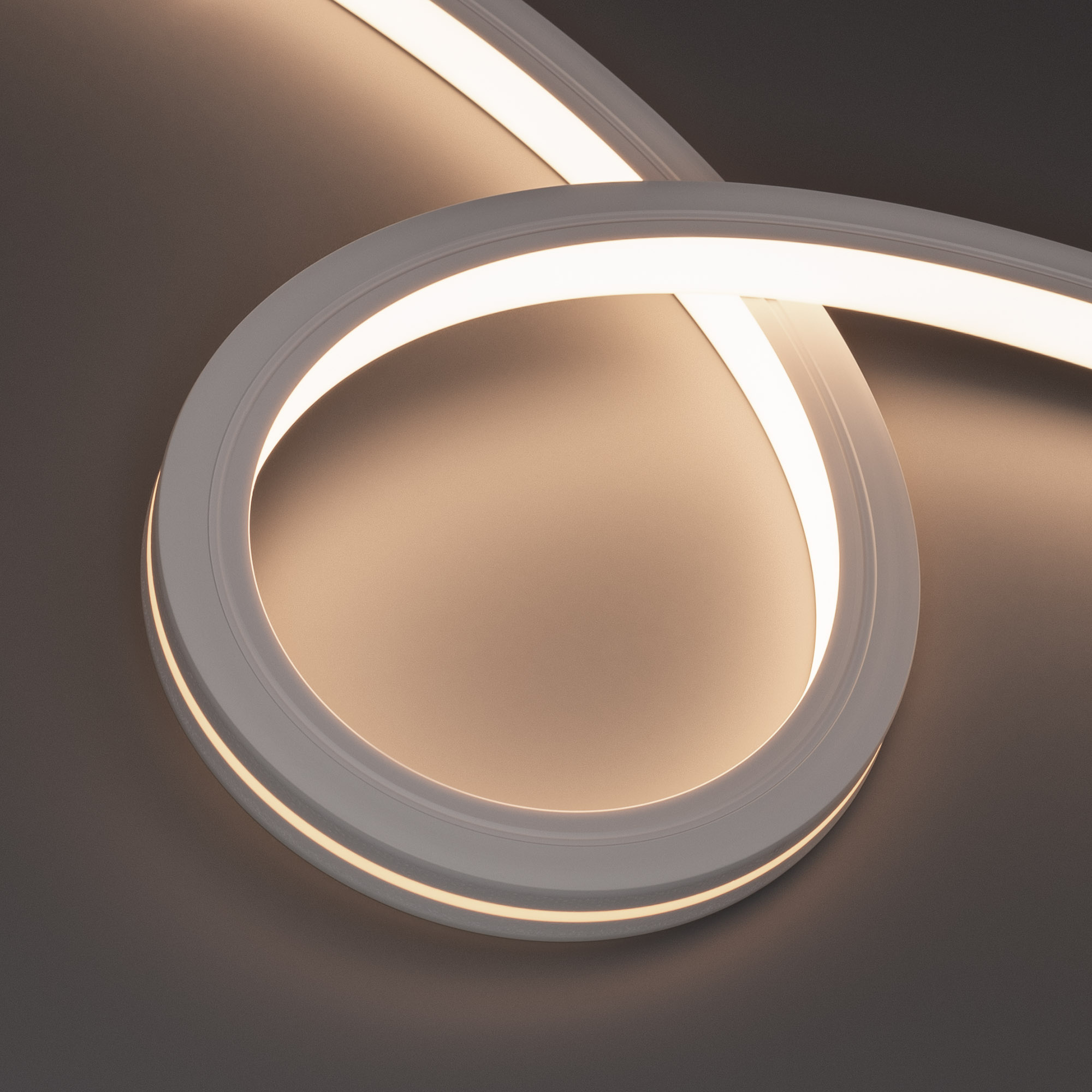 Лента герметичная MOONLIGHT-TOP-X280-20x20mm 24V Warm3500 (10 W/m, IP67, 15m, wire x1) 044349