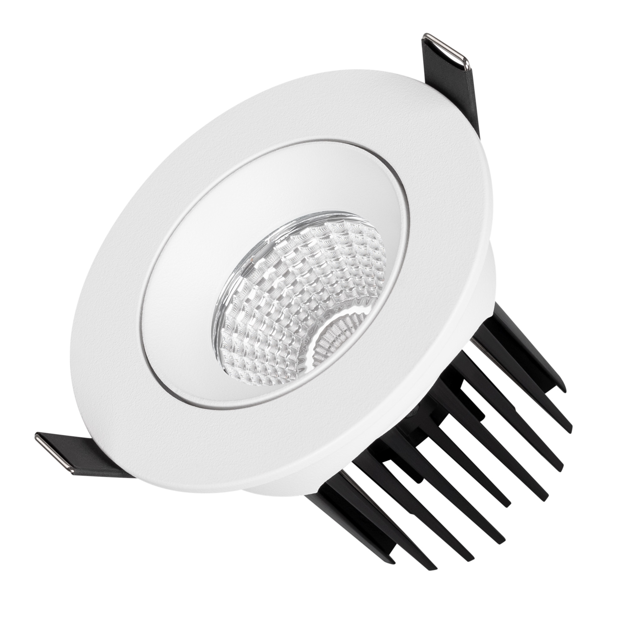 Светильник MS-ATOLL-BUILT-TURN-R94-10W Warm3000 (WH, 60 deg, 230V) 044603