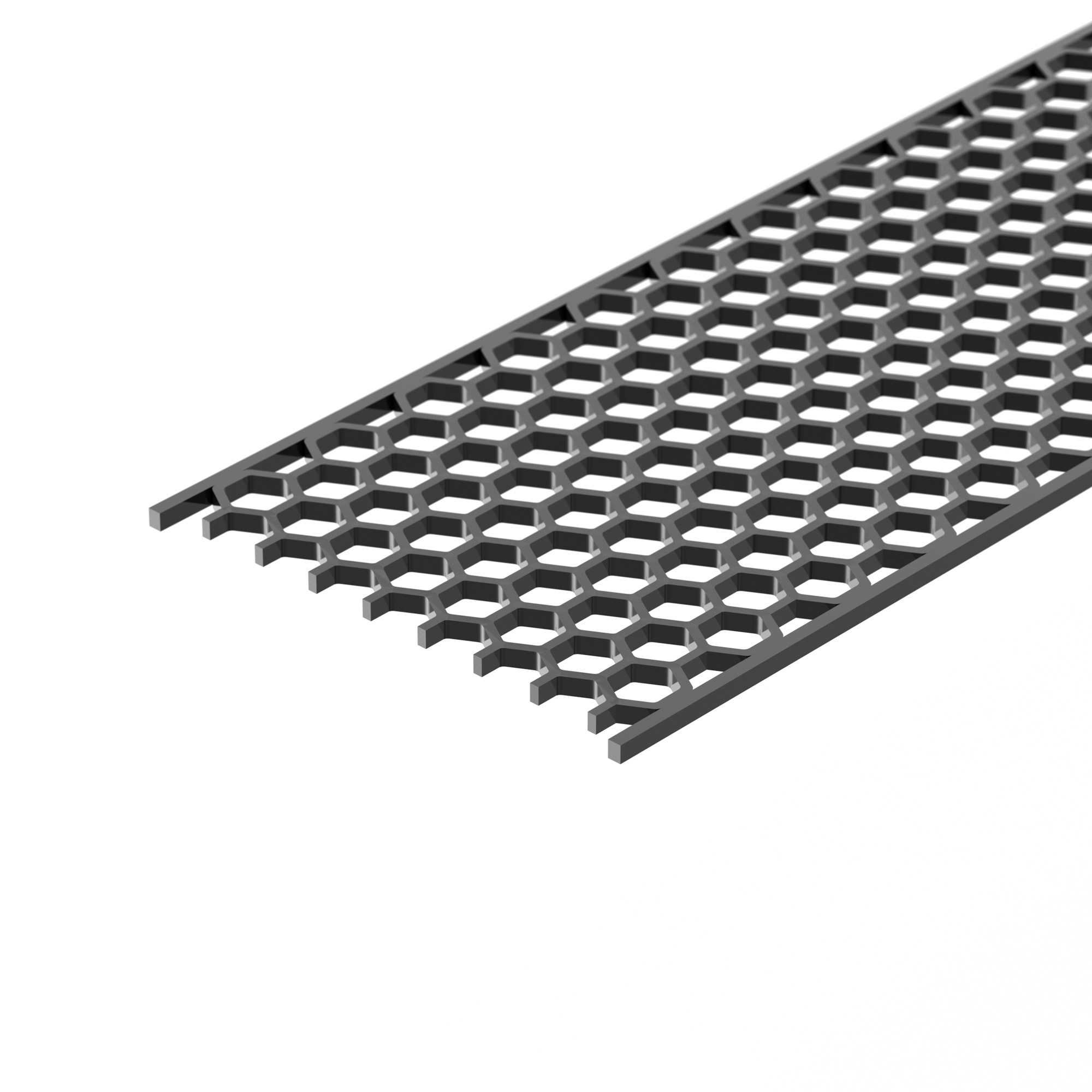 Решетка антибликовая LINE-5075-HONEYCOMB BLACK 044883