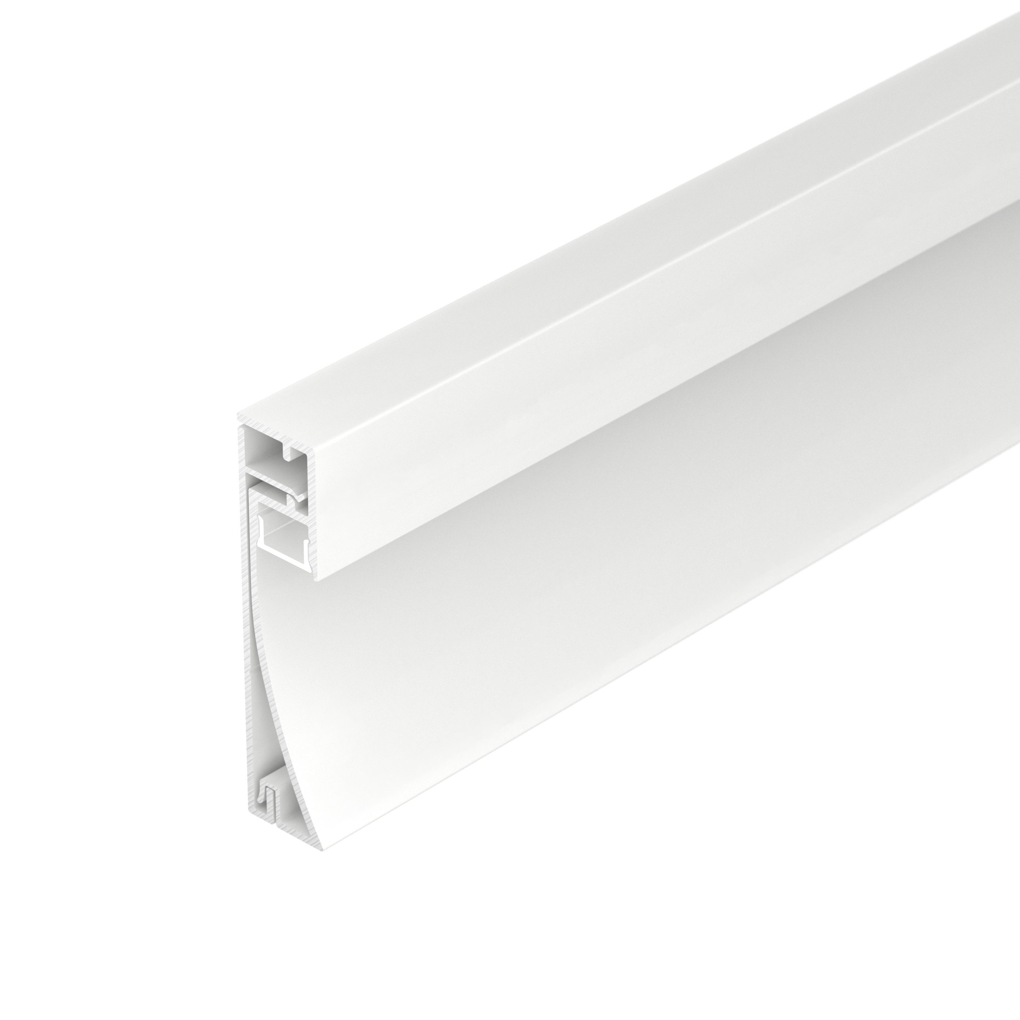 Профиль PLINTUS-H54-2000 WHITE 045434