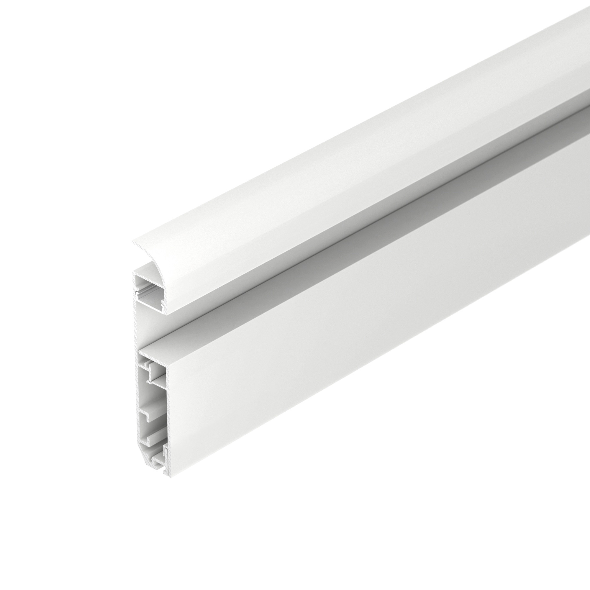 Профиль PLINTUS-H80-2000 WHITE 045452