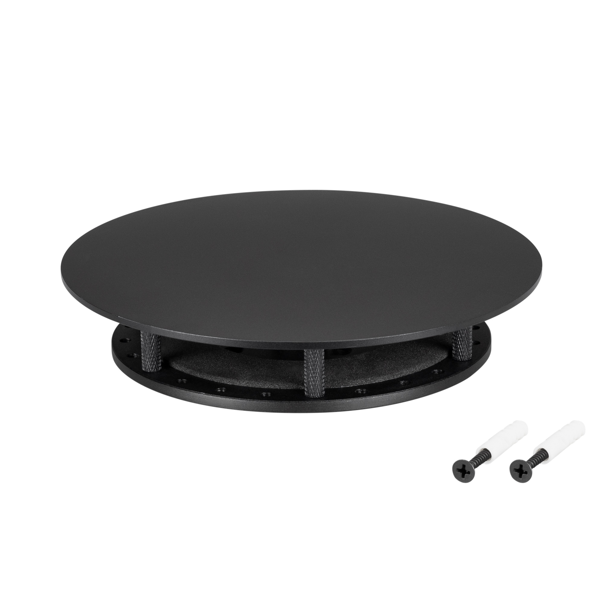 Фото товара Крепление MOONLIGHT-BASE-ROUND-D25-M Black 046067