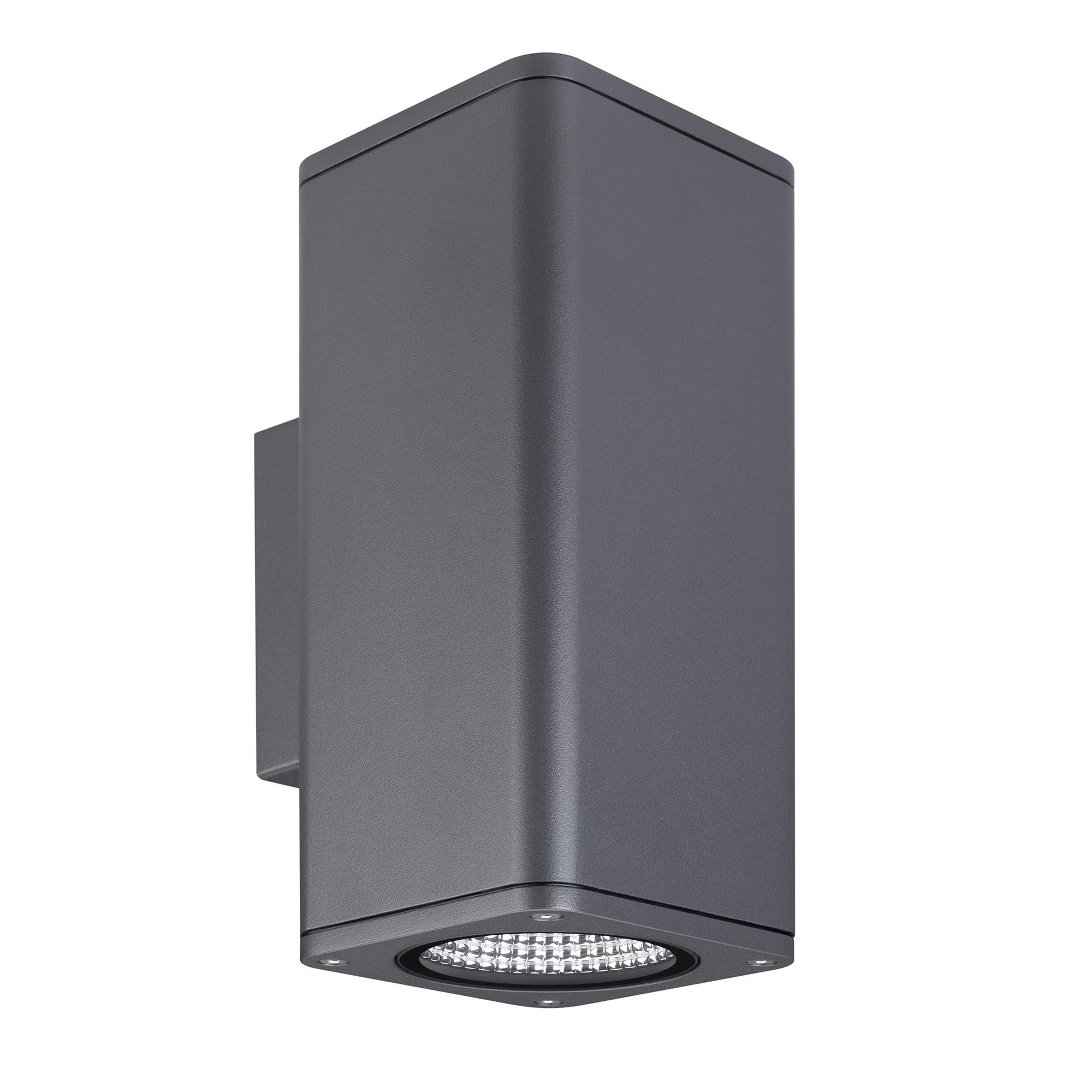 Светильник LGD-EVO-WALL-TWIN-S100x100-2x12W Day4000 (GR, 44 deg, 230V) 046194