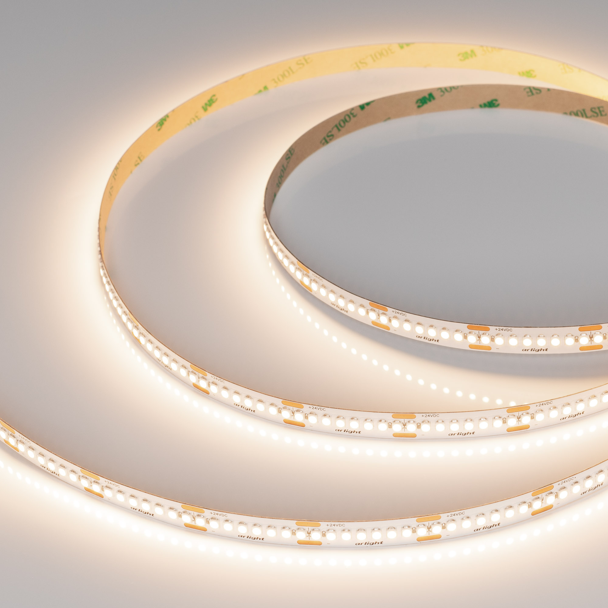 Лента UL-A240-10mm 24V Warm3500 (19 W/m, IP20, 5m) 048127