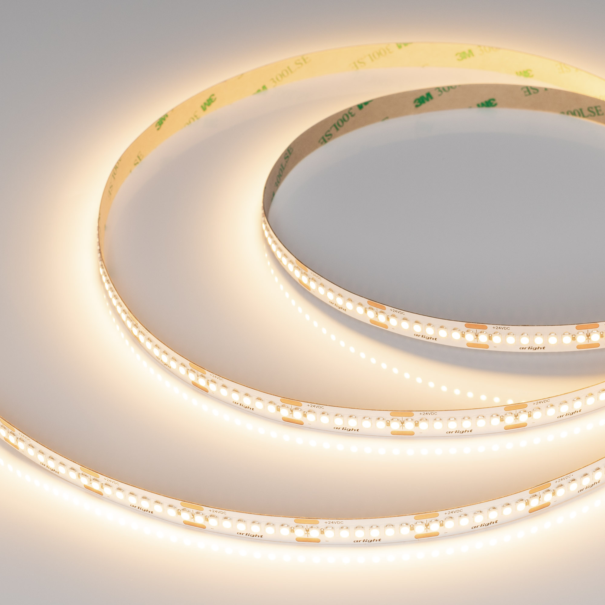 Лента UL-A240-10mm 24V Warm3000 (19 W/m, IP20, 5m) 048128