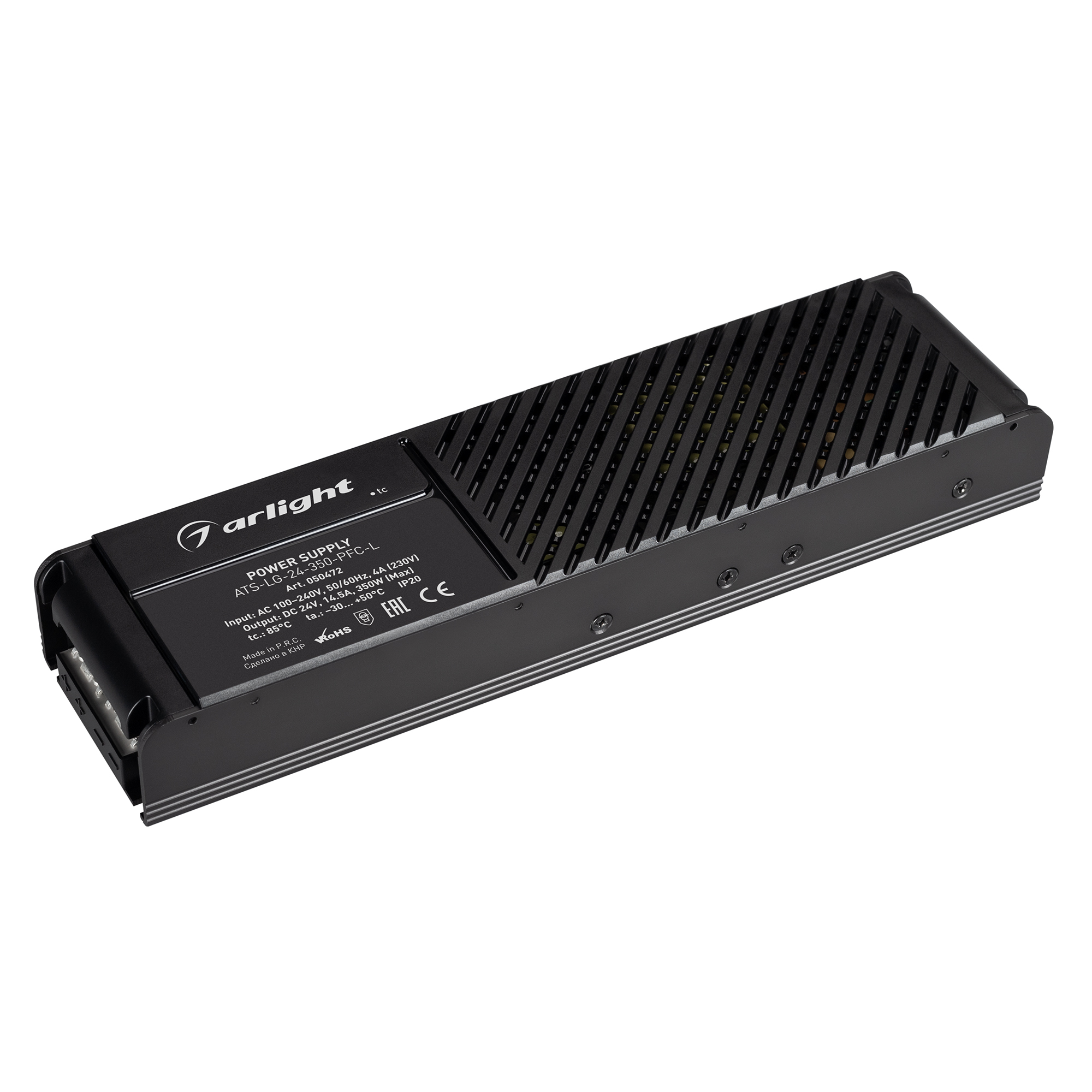 Блок питания ATS-LG-24-350-PFC-L (24V, 14.5A, 350W) 050472