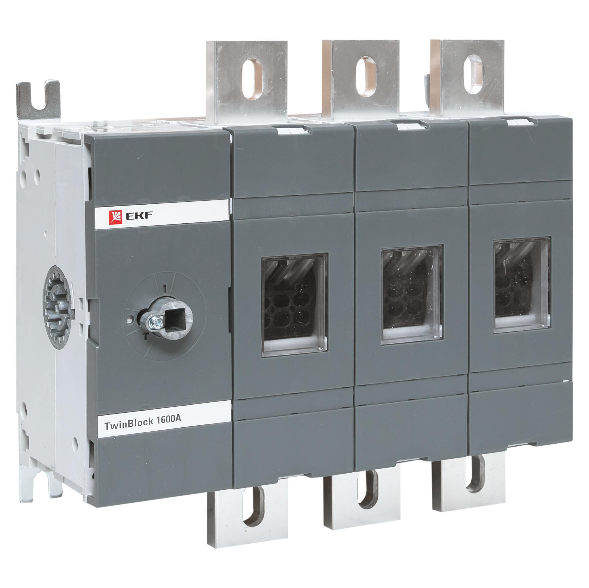 Рубильник 2000A 3P без рукоятки управления TwinBlock EKF tb-s-2000-3p
