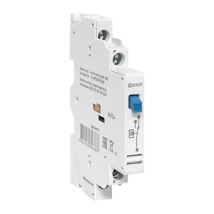 Фото товара Контакт сигнализации короткого замыкания АПД/GV2 АК-1НЗ EKF apd-am11