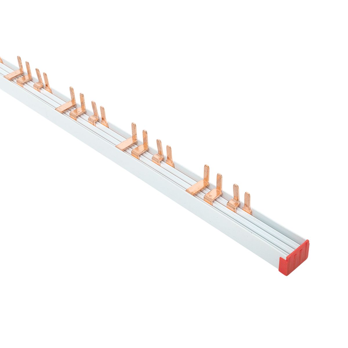 Фото товара Шина соединительная типа PIN для 4-п нагр. 63А 54 мод. PROxima pin-04-63
