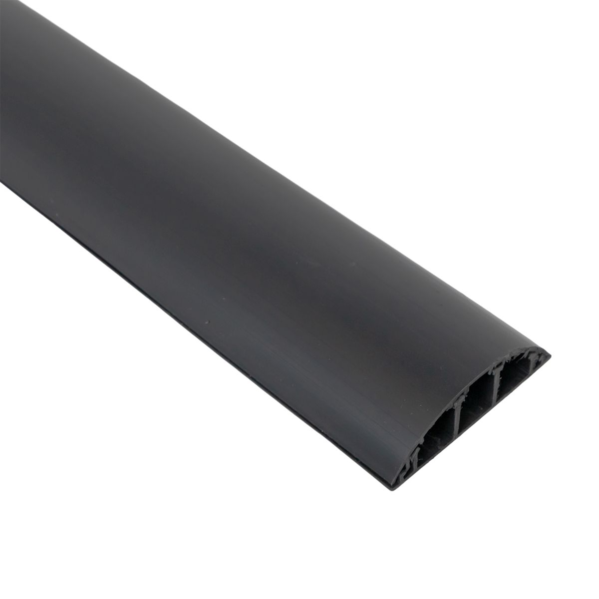 Напольный кабельный канал (70x16) (42 м), черный, RAL 9004 EKF C-Line kkn-70-16b