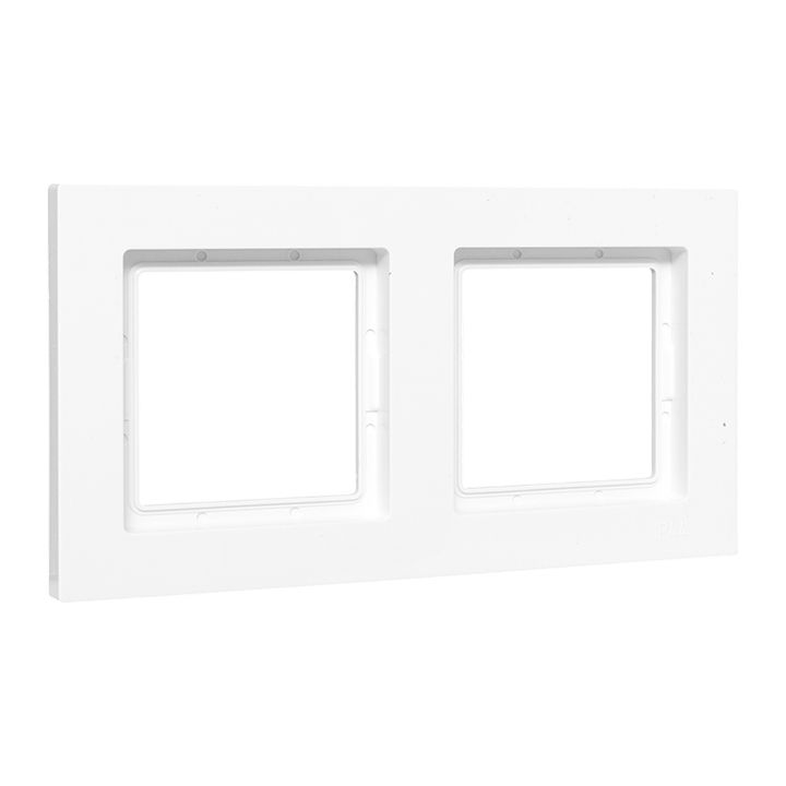 2 - местная рамка, IP44, белая, пластик Эпика EKF UP1-FPW-02-44