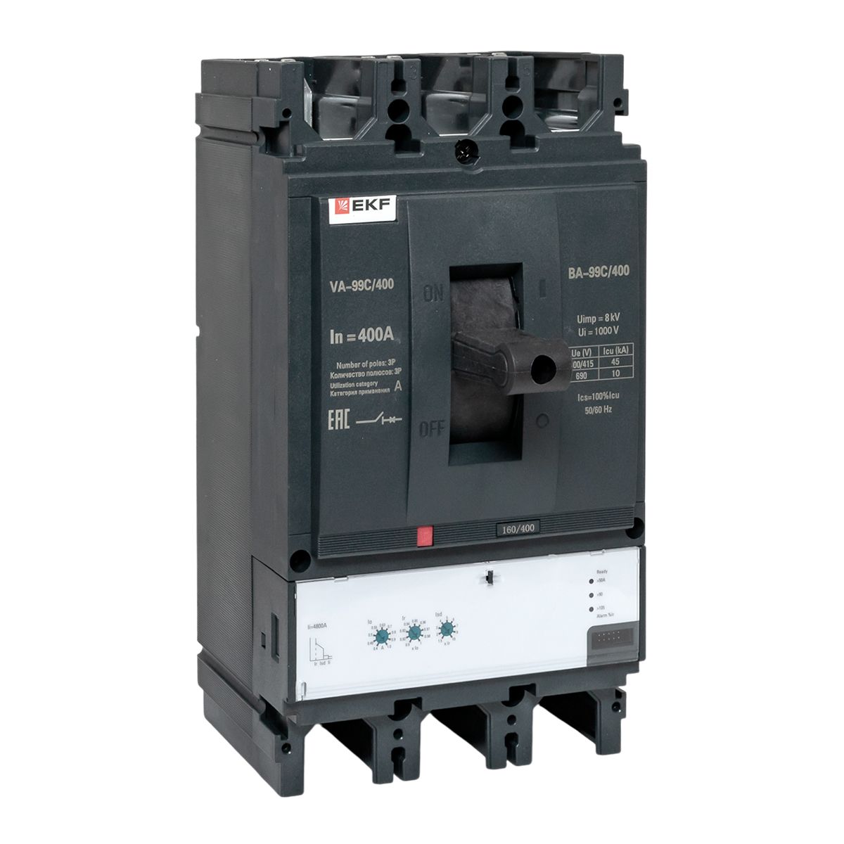 Выключатель автоматический ВА-99C (Compact NS) 400/400А 3P 45кА EKF PROxima(кр.1шт)