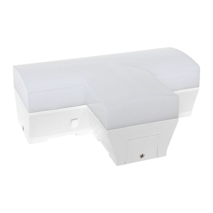 Фигурный коннектор для светодиодных линейных светильников ДБО-T белый 10Вт 4000К IP20 LUMA EKF LBL-T-10-W-4000