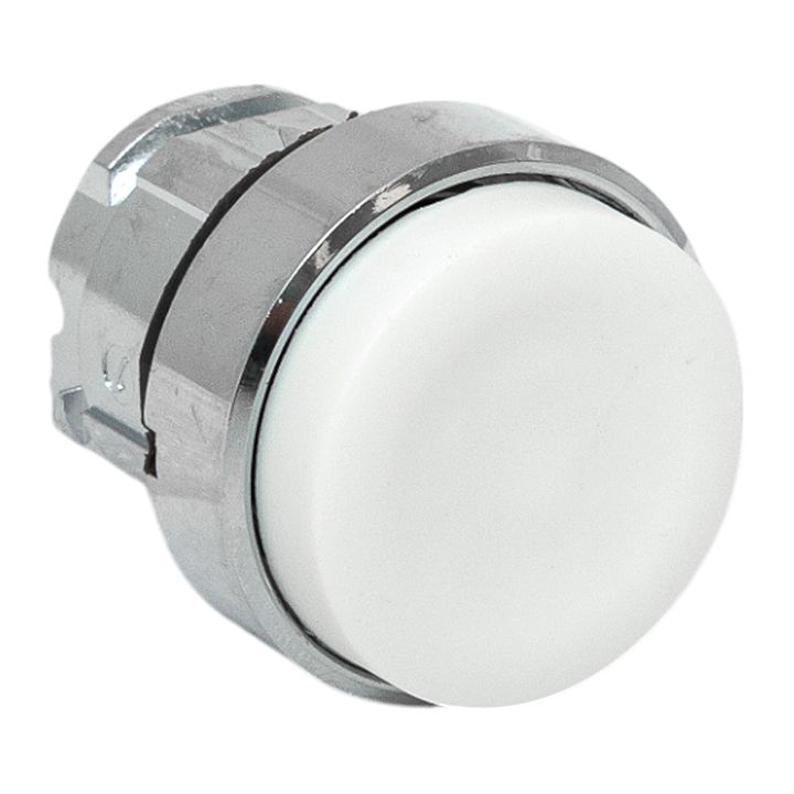 Исполнительный механизм кнопки XB4 белый выпирающая возвратный без фиксации, без подсветки IP65 EKF XB4BL-W-65