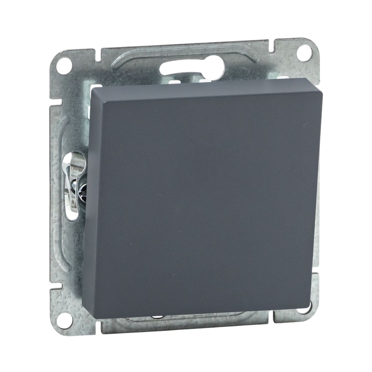 Механизм выключателя, одноклавишный, графит Эпика EKF UP1-SWG-10