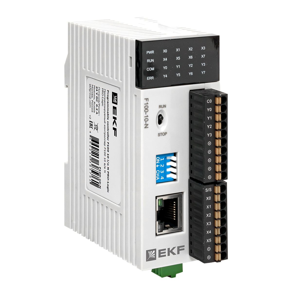 Фото товара Программируемый контроллер F100 10 в/в N PRO-Logic EKF