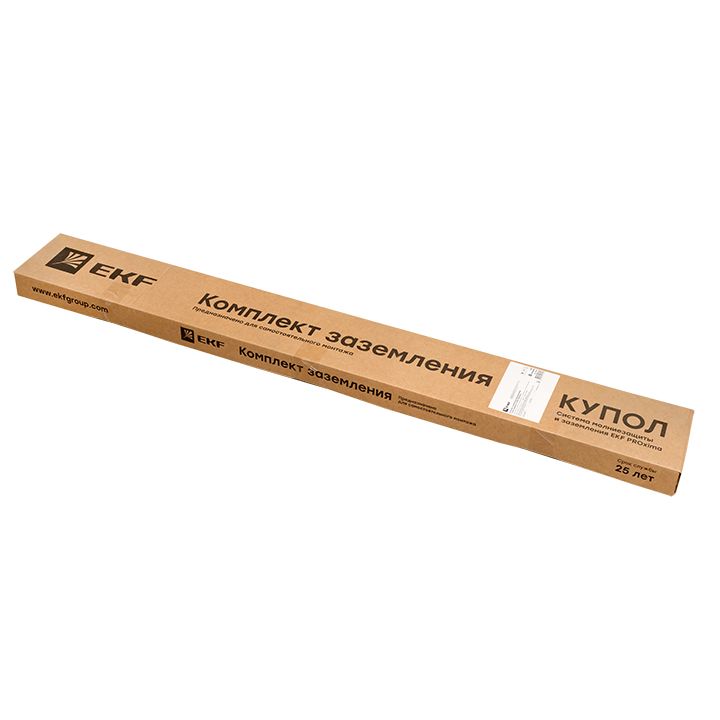 Фото товара Комплект заземления 6м (стержни D=20мм) безмуфтовый HZ PROxima gc-24601