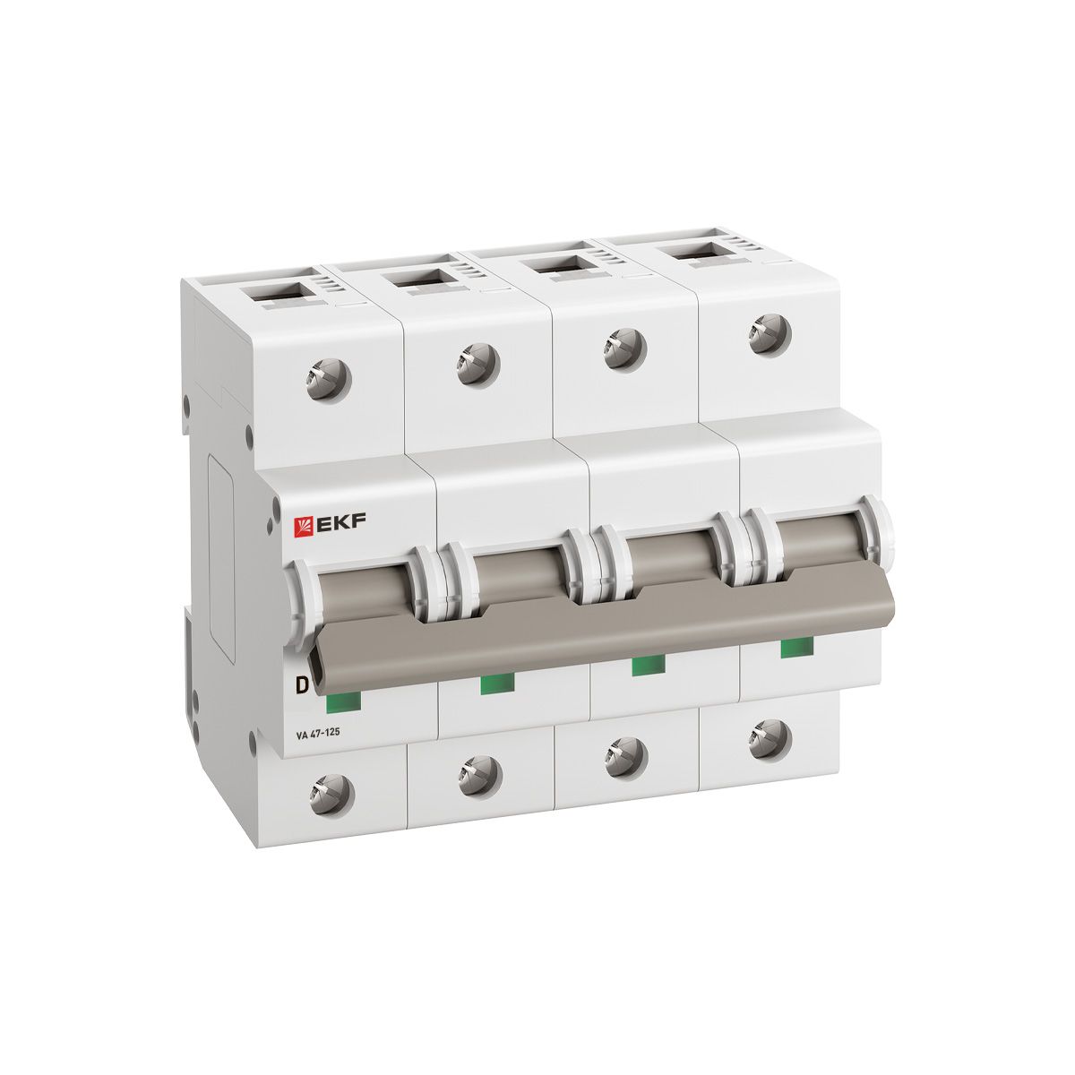 Фото товара Автоматический выключатель 4P 100А (D) 15кА ВА 47-125 PROxima mcb47125-4-100D