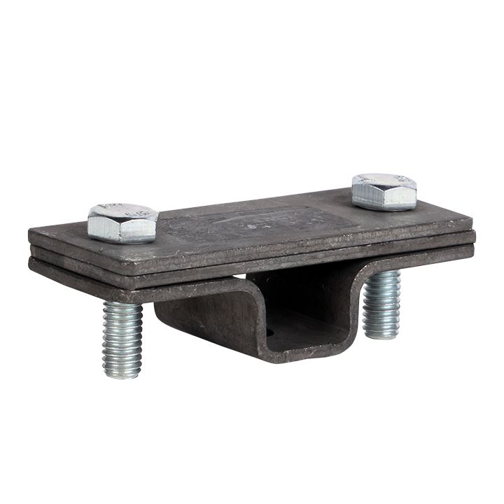 Фото товара Держатель для полосы с нерж. болтами 2 пластины, HZ PROxima lp-31540-2