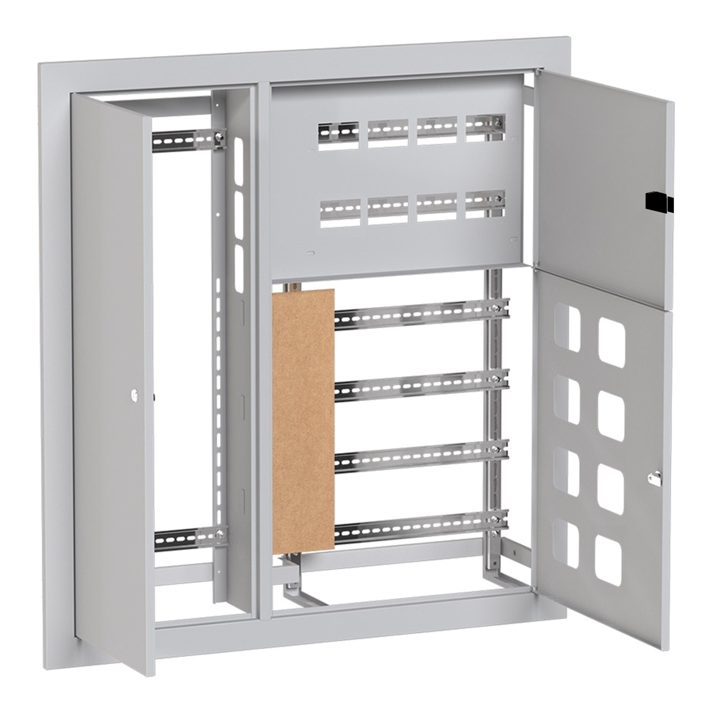 Фото товара Щит этажный 8 кв. слаботочка слева (1000х950х150) PROXIMA EKF mb29-v-8z