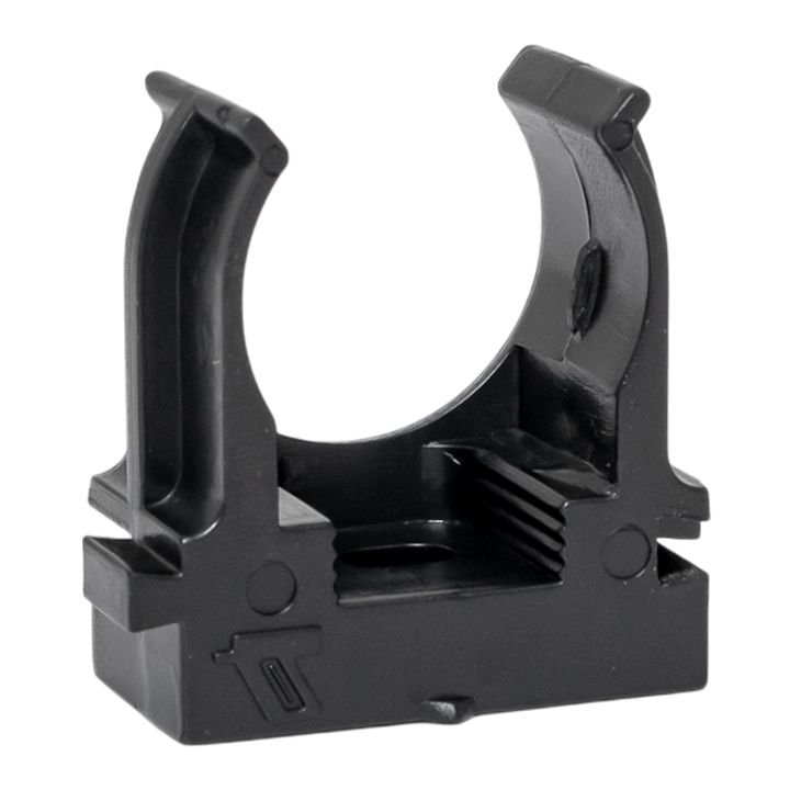 Крепеж-клипса для монтажного пистолета d20 мм (100 шт) черная Plast derjp-z-20-black