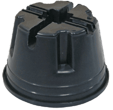 Фото товара Держатель кровельный универсальный 8-10 мм (с бетоном) h=80мм EKF lp-d1001